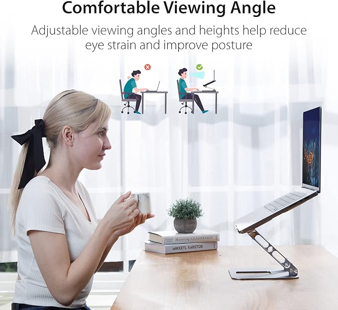 FlexLift™ Adjustable Aluminum Laptop Stand - Image 3