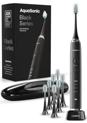 AquaSonic™ Black Series Smart Toothbrush