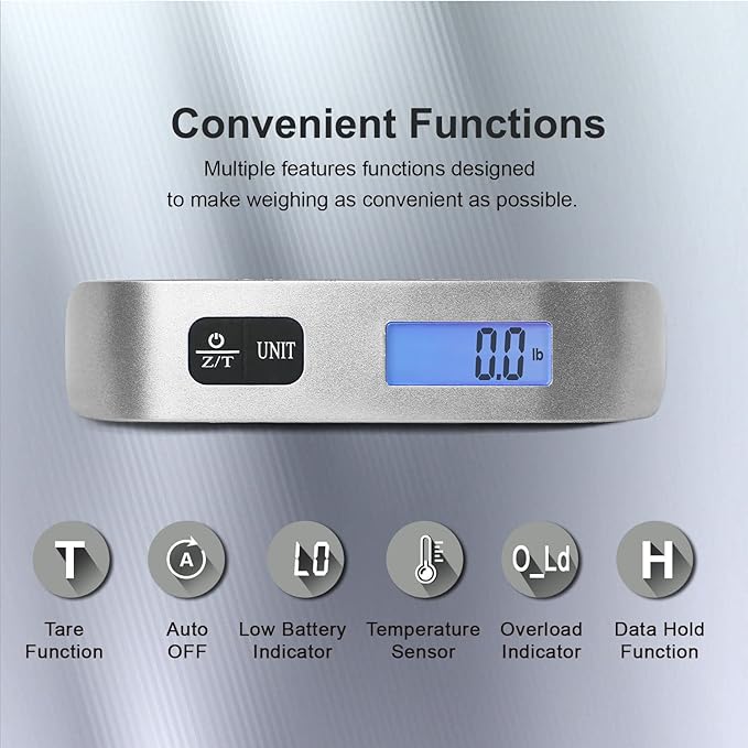 TravelEase™ Digital Luggage Scale - Image 2